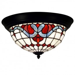 30 cm Tiffany lasimaalaus...