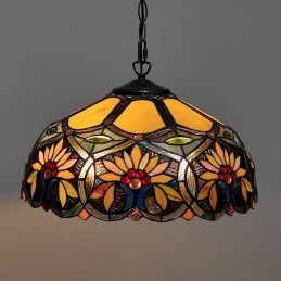 16 tuuman Tiffany-tyylinen...