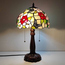 Tiffany-lamppu punainen...